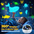 Sensory Toys Baby Toys,93 Lighting Mode Sensory Lights,Dimmable+Timer+Remote Star Projector Baby Lights Projector,360°Rotate Baby Night Light Kids Night Light Projector,Baby Boy Gifts Baby Girl Gifts