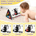 Tummy Time Toys Black and White Baby Sensory Toys Baby Mirror Newborn Essentials Brain Development Baby Toy 0-3-6-12 Months Gifts