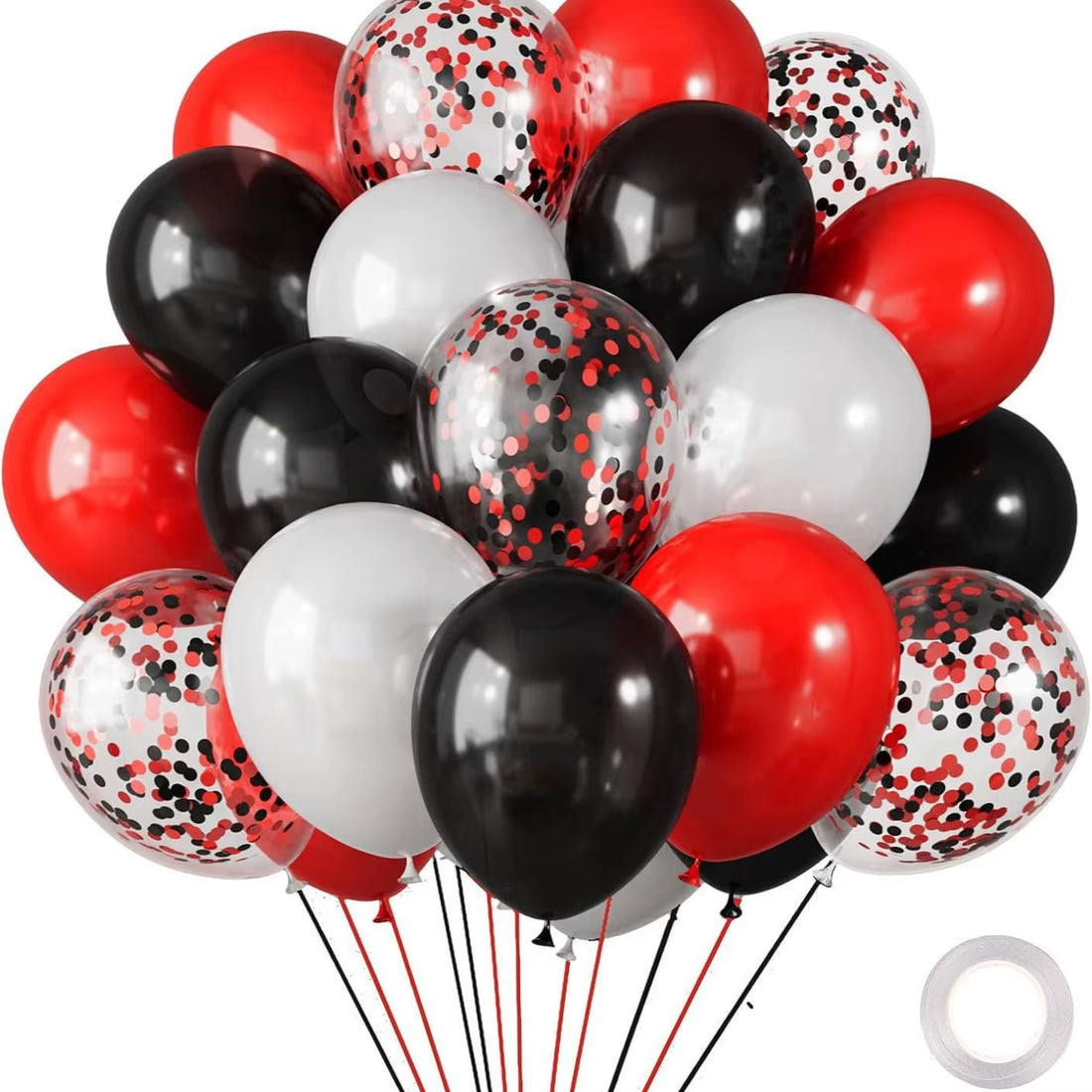 30Pcs Chrome Latex Balloon White Pink Blue Helium Ball Wedding Adult Birthday Party Decoration Baby Shower Globos