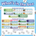 Match and Spell Game - Kids Learning & Educational Toys with Sight Words & Flash Cards - Alphabet & Spelling Games for 4 Year Olds and up - Word Building & Phonics Games for Boys & Girls