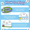 Match and Spell Game - Kids Learning & Educational Toys with Sight Words & Flash Cards - Alphabet & Spelling Games for 4 Year Olds and up - Word Building & Phonics Games for Boys & Girls