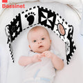 Baby Toys 0-6 Months, Black and White Sensory Toys Brain Development, Tummy Time Toys, Soft Baby Book, Baby Essentials for Newborn 0-6-12 Months Montessori Toy Gifts