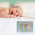 Baby Washcloths 100% Organic Bamboo Bath Washcloth Reusable Face Towels Anti-Bacterial Soft Towel Set Perfect for Newborn(5 Pack)