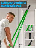 Resistance Bands, 5 Levels Resistance Pull up Bands Set with Door Anchor, Handles, Pull up Assistance Bands for Calisthenics, Bodyweight Training, Muscle Toning, Yoga, Stretch Mobility FT1